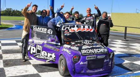 LEANDRO CARNEVALE SE QUEDÓ CON LA POLE