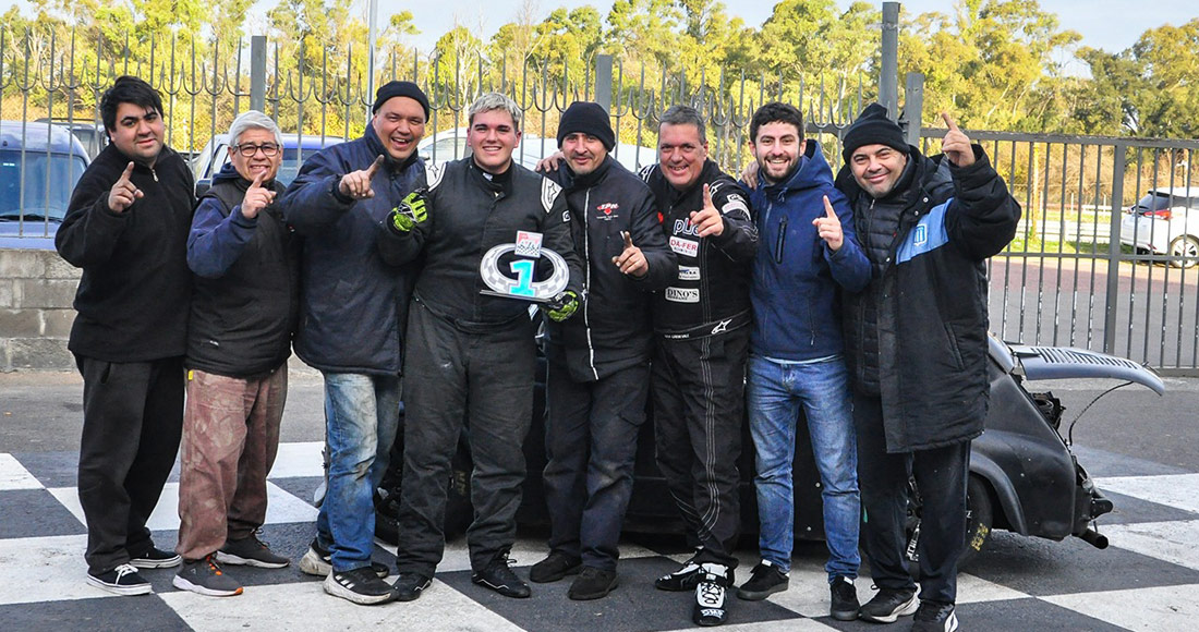 ALAN DI PALMA SE QUEDÓ CON LA POLE